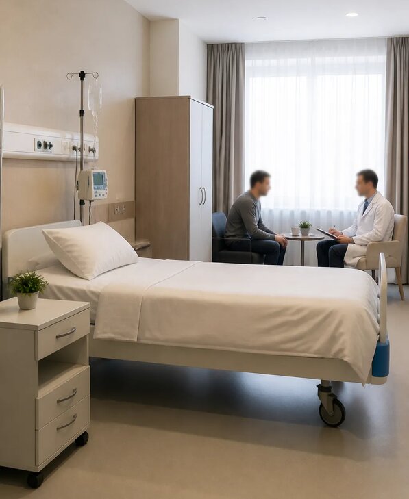 Профессиональное лечение алкоголизма в стационаре в Дюртюли